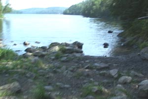 Little Agnoy Landing on Agnes Lake