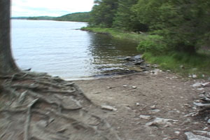 Big Agony Landing on Sunday Lake